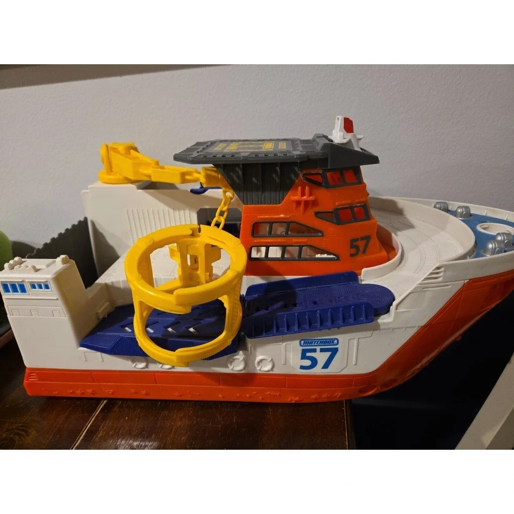 Matchbox 57 Marine Rescue Boat Ship Without Accessories.‎